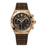 BREITLING Chronomat B01 42 18K Red Gold Brown Dial